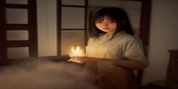 现代电子音乐制作人在暗室中操作合成器，霓虹灯光炫彩